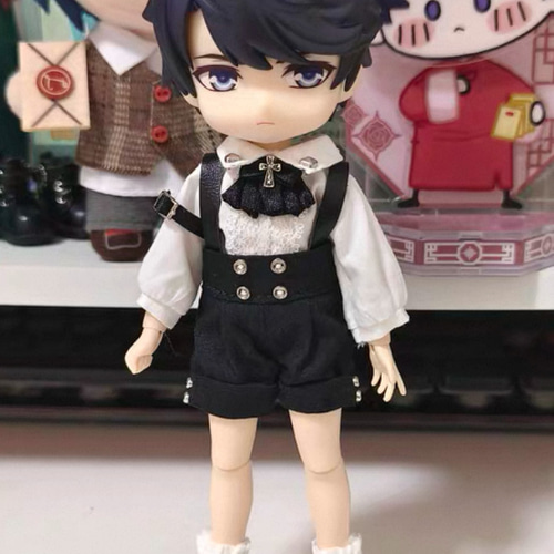 JANAYA ハンドメイド オビツ11服 男の子洋服 3点セット シャツとパンツ