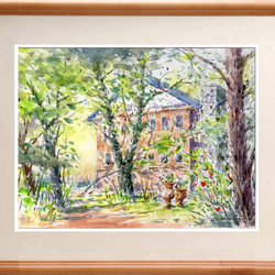 横浜山下公園3 絵画 syoumei 通販 3109451｜Creema(クリーマ)