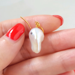 【一点物】おばけパールと星型パールのピアスセット 6枚目の画像