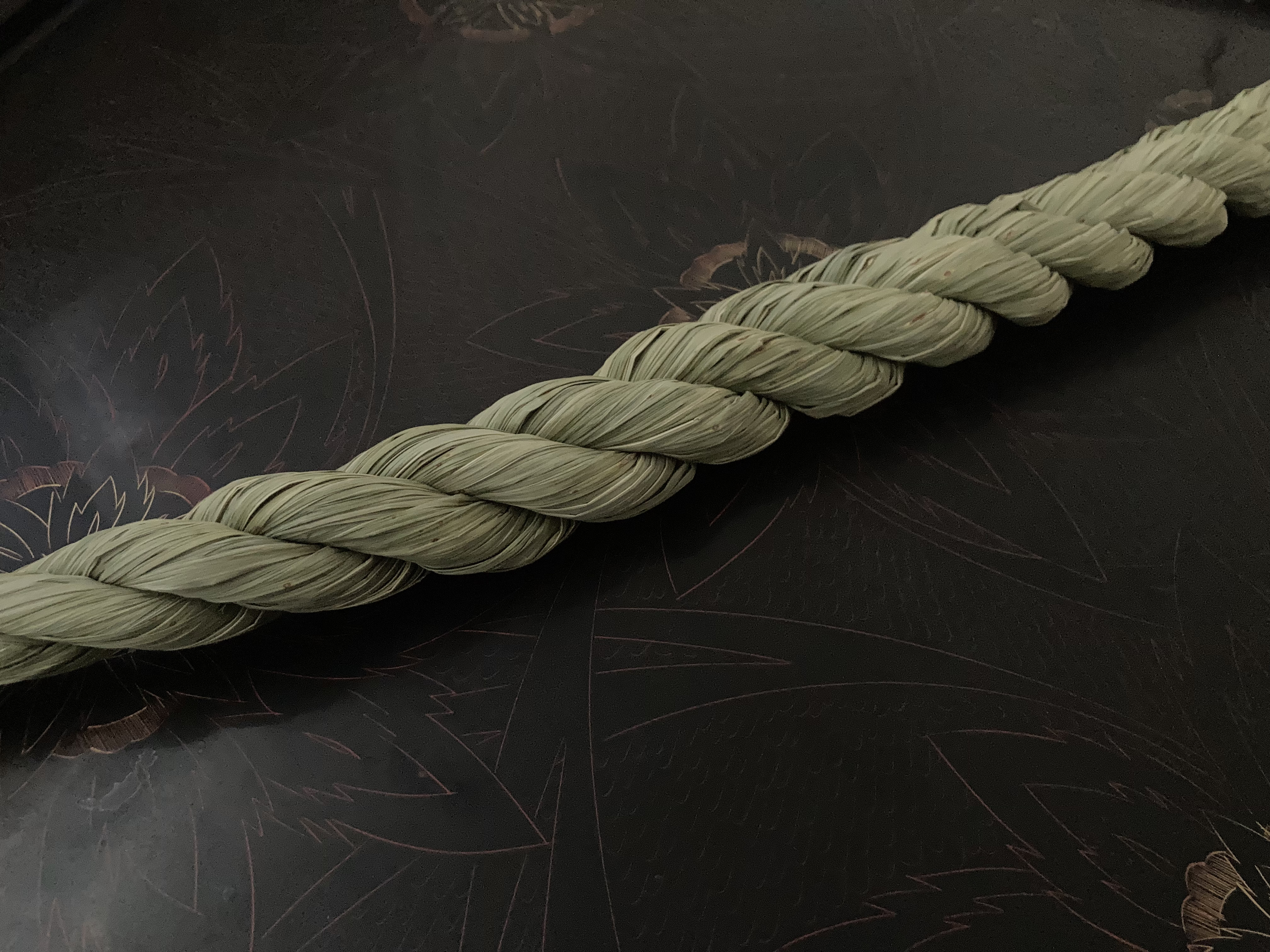 【受注製作】諏訪原生種真菰“カトギ”の大しめ縄