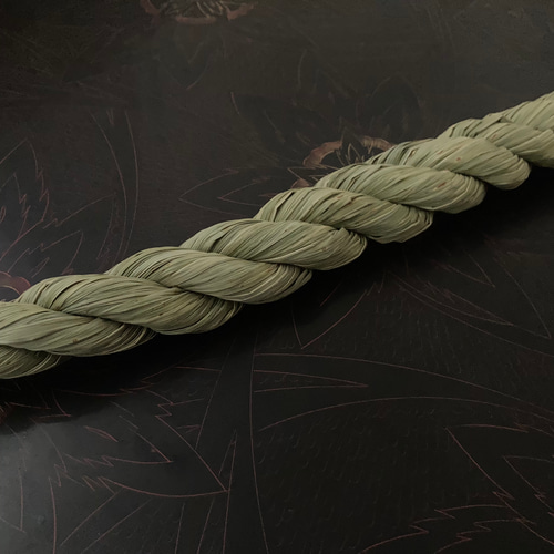 受注製作】諏訪原生種真菰“カトギ”の大しめ縄 しめ縄・しめ飾り MOKU