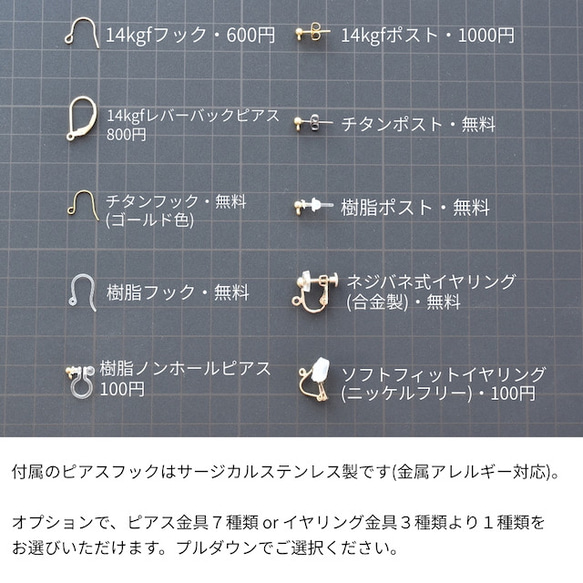 【お試し】スワロフスキー・フューシャの一粒ピアス／イヤリング＼トライアル・キャンペーン／｜クリスマス 8枚目の画像