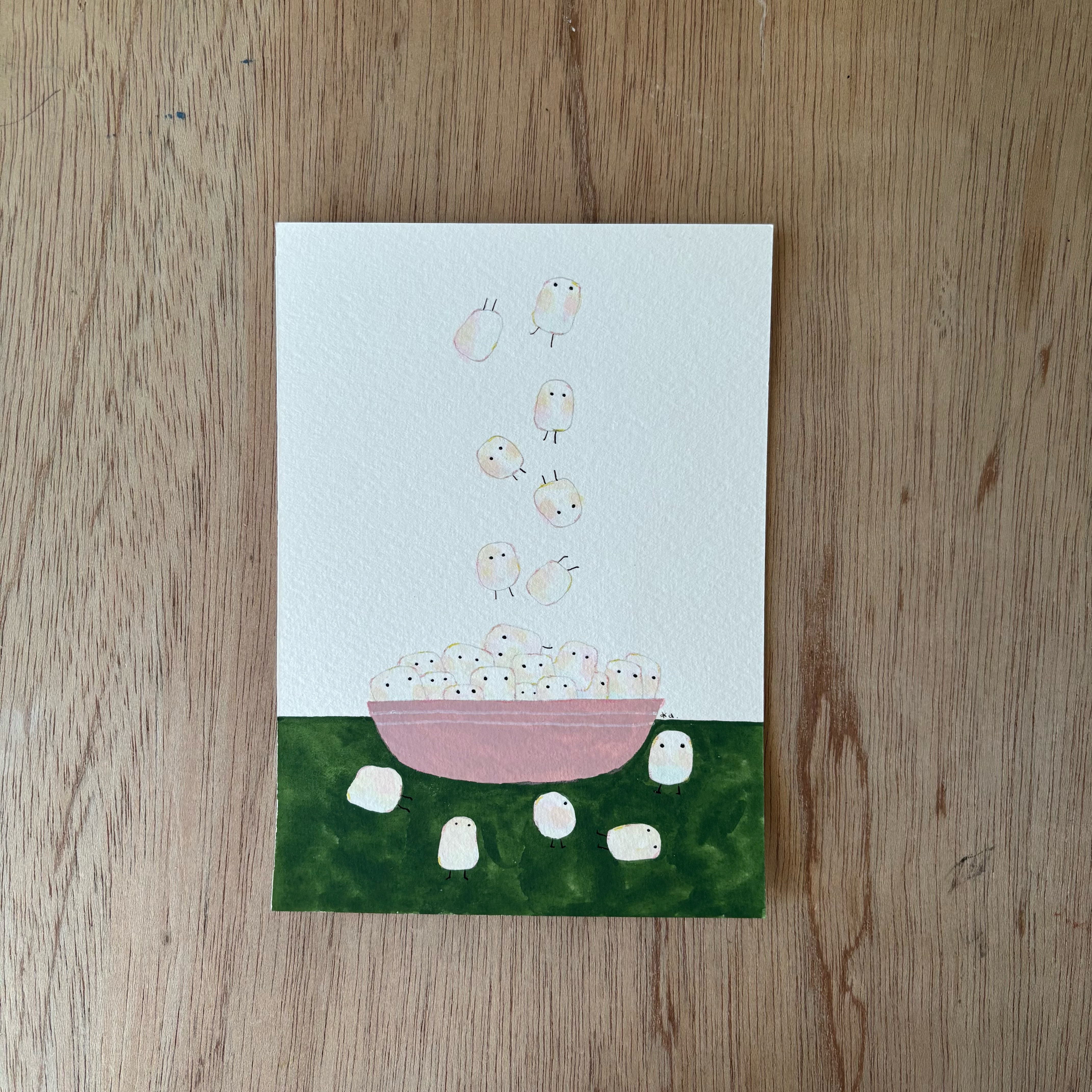 「マシュマロデイズ」原画　送料無料