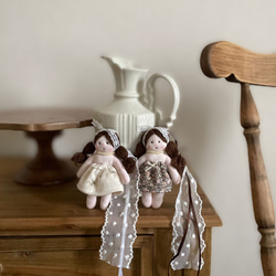 ❁Christmas❁  クリスマス　ミニドール　オーナメント　アドベントカレンダー　プレゼント　ウォルドルフ　 6枚目の画像