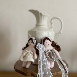 ❁Christmas❁  クリスマス　ミニドール　オーナメント　アドベントカレンダー　プレゼント　ウォルドルフ　 1枚目の画像