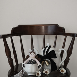 ❁Christmas❁  クリスマス　ミニドール　オーナメント　アドベントカレンダー　プレゼント　ウォルドルフ　 2枚目の画像