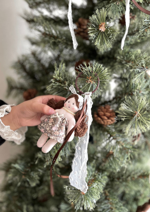 ❁Christmas❁  クリスマス　ミニドール　オーナメント　アドベントカレンダー　プレゼント　ウォルドルフ　 4枚目の画像