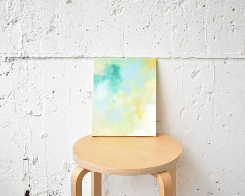 抽象画 キャンバスアート 005_モダンアート 抽象画 キャンバス(220mm✖️273mm)_R04 | そんざい