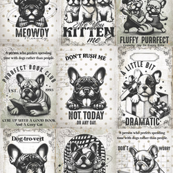 オリジナル 生地 ブロックデザイン ハンドメイド素材 パネル生地