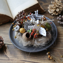 固まるハーバリウム ねこの中のお花畑 固まるハーバリウム ねこの中のお花畑