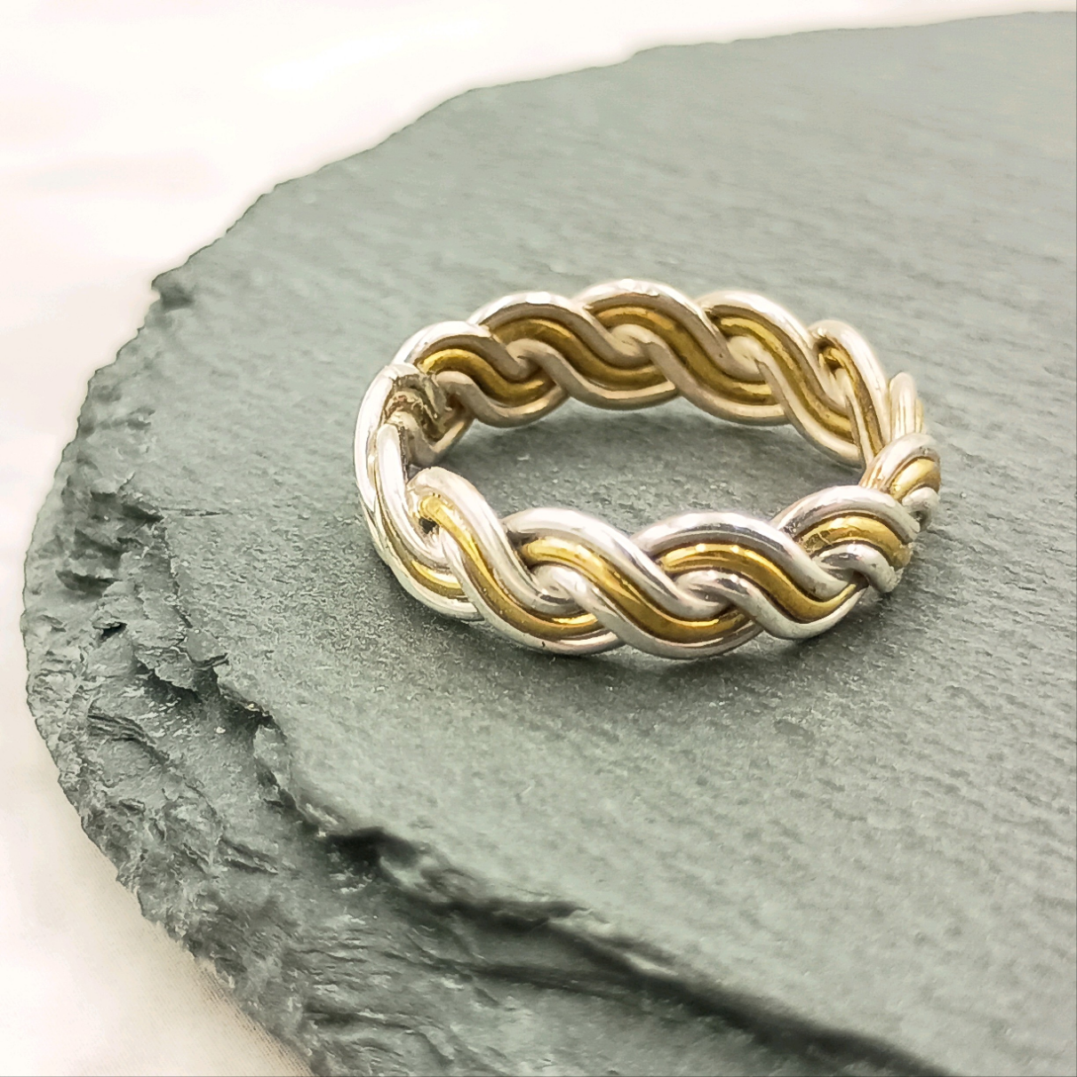 銀線リング【No.001】/ Silver925&Brass