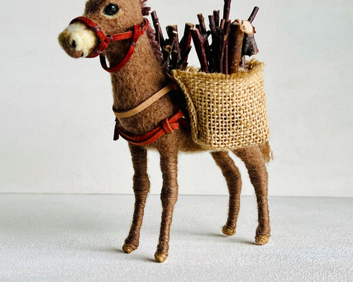 ロバさん/donkey/ロバ ぬいぐるみ Sugar Maple 通販 19805439｜Creema