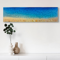 レジンアート】波紋アート／20cmスクエア／枠なし その他アート クサ