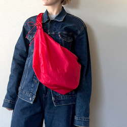 SAYOCAFE個性的デニムパッチワークバッグB SAYOCAFE個性的デニムパッチ