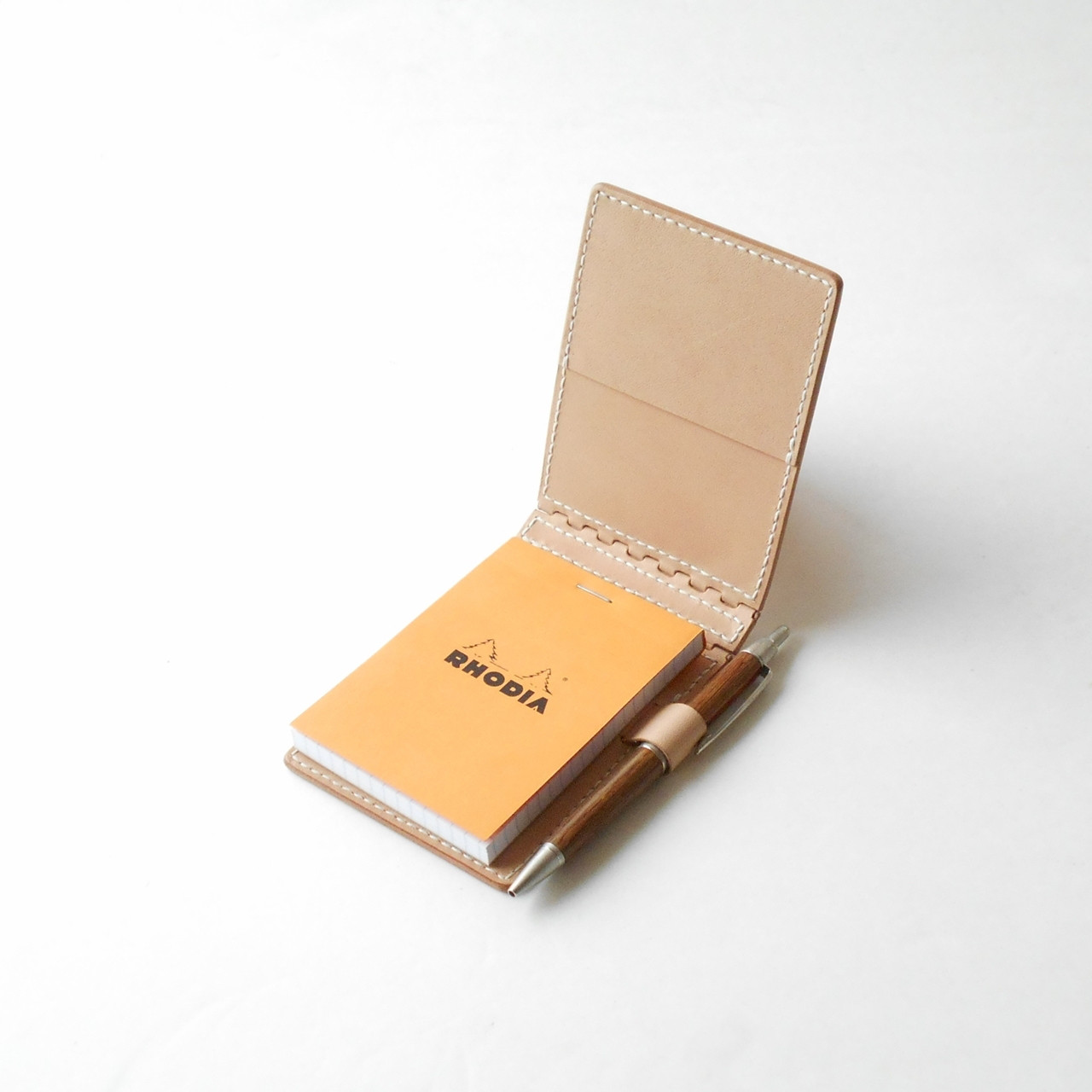 レザー蝶番のロディア11カバー Natural