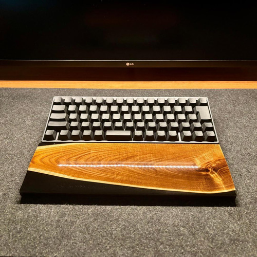 HHKB 60％ キーボード アームレスト パームレスト リストレスト 木製