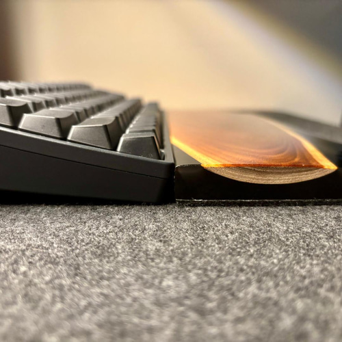 HHKB 60％ キーボード アームレスト パームレスト リストレスト 木製