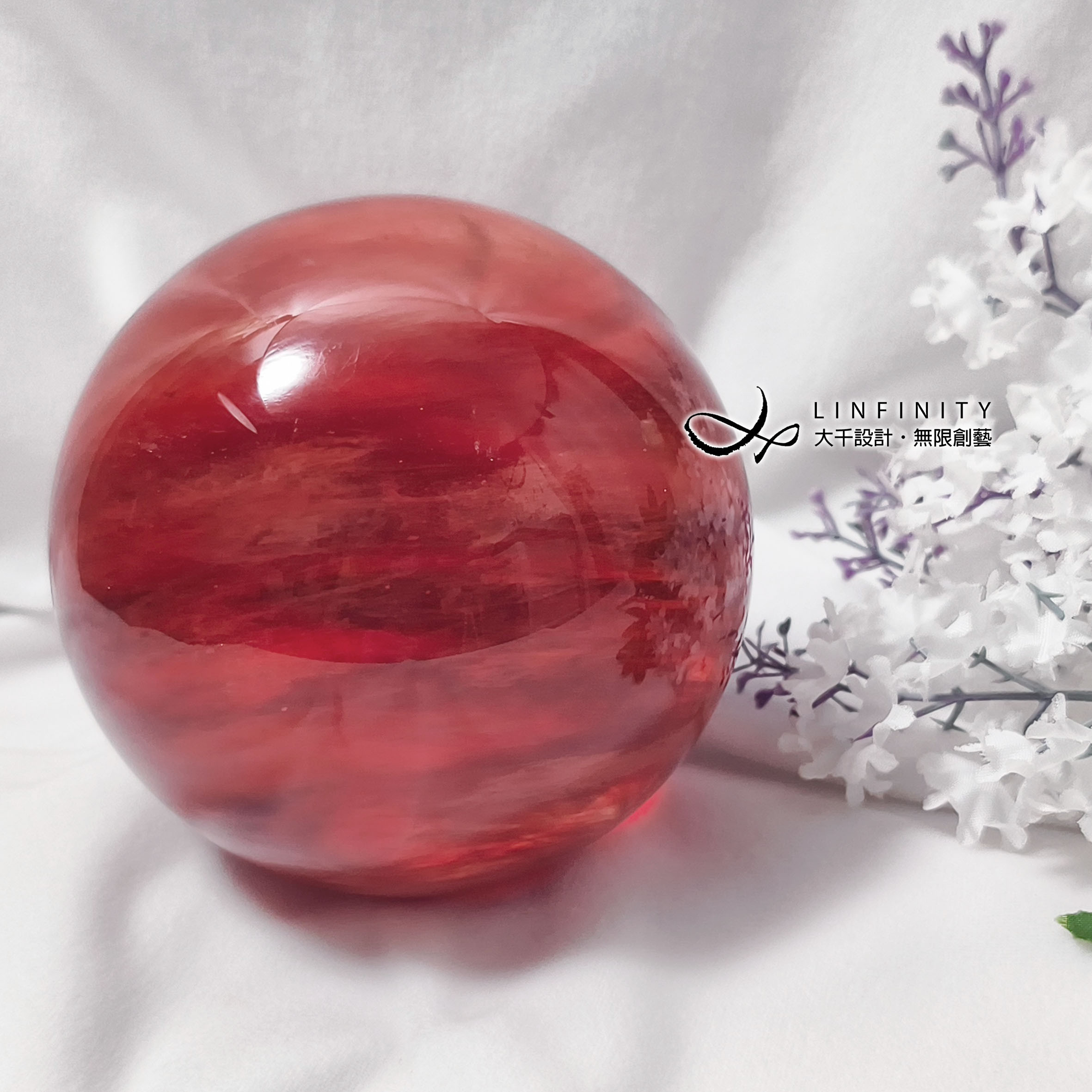 ✦❀ 新年をお迎えください | 宝石 50% オフ ❀✦ 最高級の赤いウサギの毛の水晶融合水晶赤い綿の幸運のお守りコレクション風