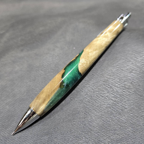 マーブルウッド ウッドレジンシャープペンシル【送料・ギフトボックス