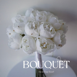 ぴょんぴょんブーケ ♡ アーティフィシャルフラワー 造花 ウェディング