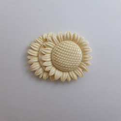 ナンタケットバスケット カービング オーナメントアイボリー＆べっ甲① ナンタケットバスケット カービング オーナメントアイボリー＆べっ甲①