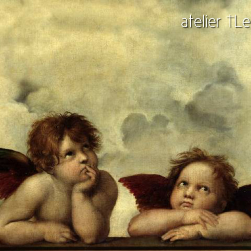 ☆ラファエロの天使 “頬杖をついた天使” メダイネックレス