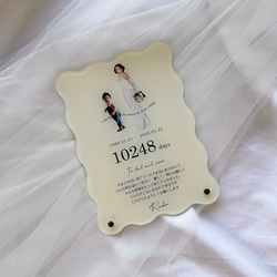 オリジナルメッセージと写真が入れられる両親へのプレゼント 子育て感謝状／tha04 3枚目の画像