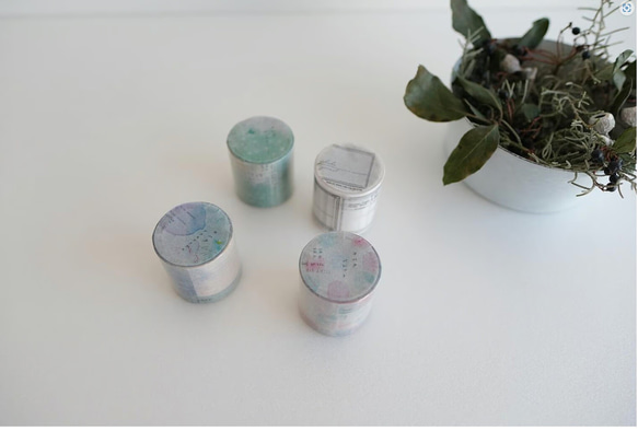 新入荷！日本製『【ヨハク】トレーシングロール付箋　パレット』～40×60mm / 5m巻き　1個～ 3枚目の画像