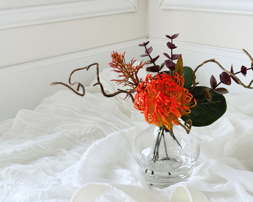 水かえ不要｜枯れない花｜アーティフィシャルフラワー｜秋の贈り物