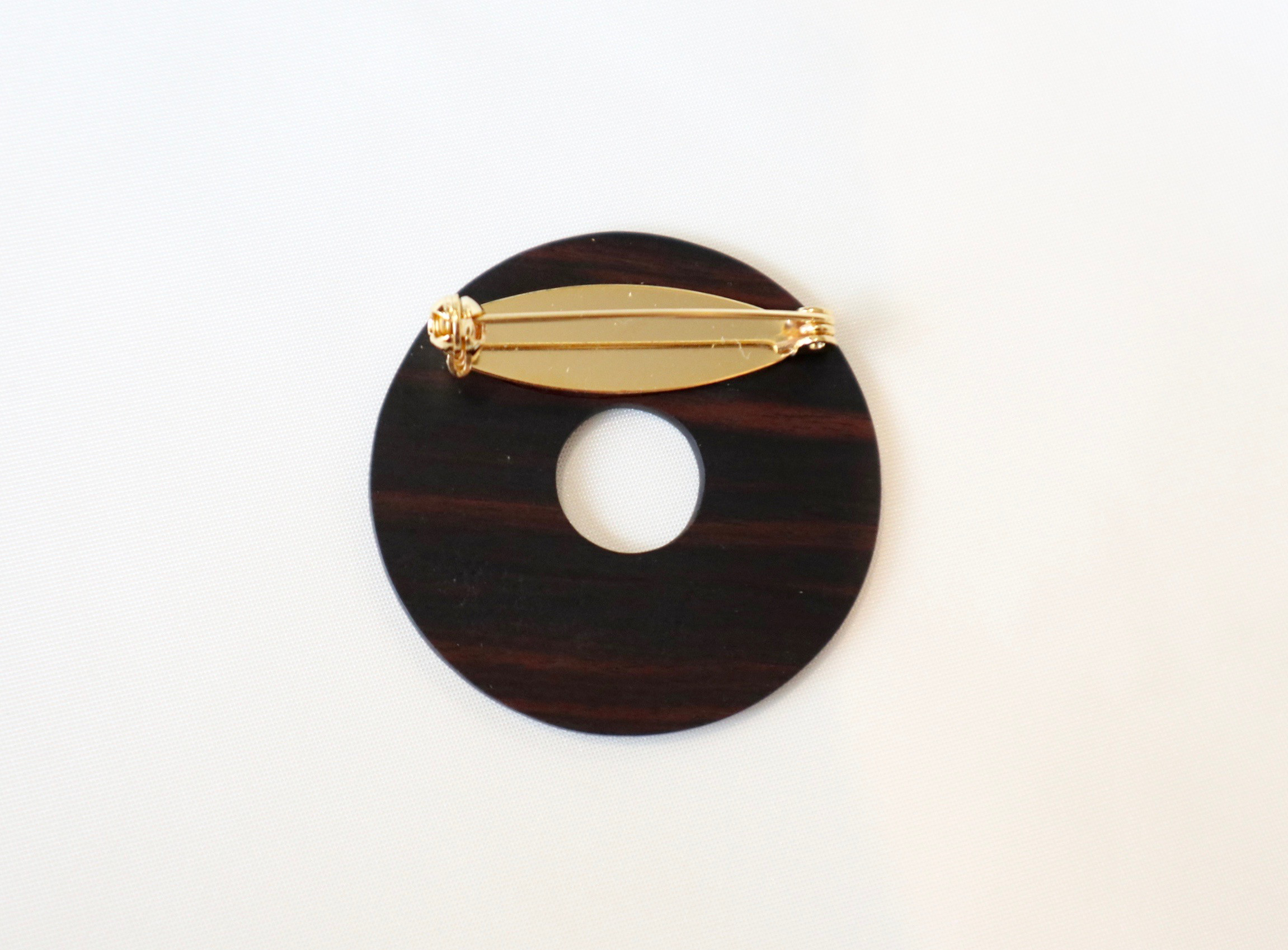 伝統工芸截金ブローチ《光華》kouka