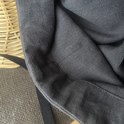 秋色リネンのキャスケット　ブラウン 7枚目の画像