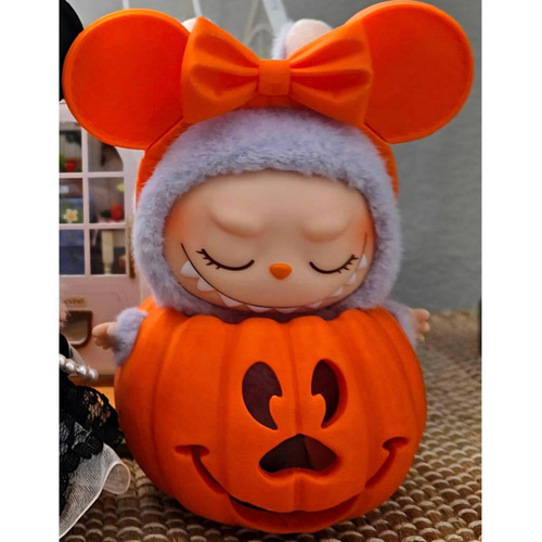 ハロウィン　かぼちゃ　ラブブ ラブブ LABUBU 専用設計 ハロウィン カボチャ 衣装 先取り