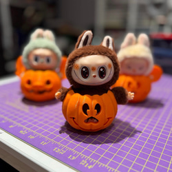 ラブブ LABUBU 専用設計 ハロウィン カボチャ 衣装 先取り
