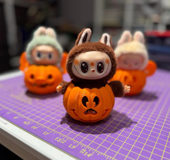 ハロウィン　かぼちゃ　ラブブ ラブブ LABUBU 専用設計 ハロウィン カボチャ 衣装 先取り