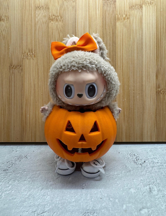 ☆先取り☆ ラブブ LABUBU 専用設計 ハロウィン カボチャ 衣装