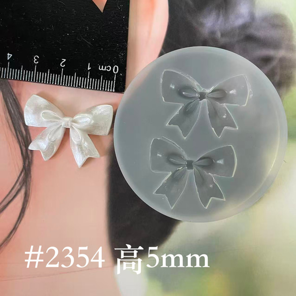 Summary 10種類→リボンMサイズ・シリコンモールド　 No.2128173311 2枚目の画像