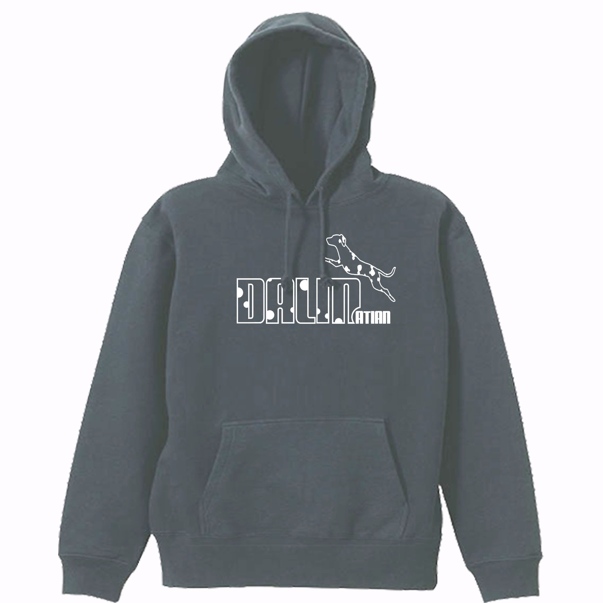 【パロディ/8.4ozパーカー】ダルメシアン犬　長袖 面白い おもしろ プレゼント フード