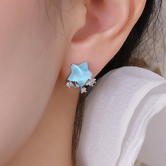 CCロゴ 星モチーフ ピアス NCHANEL CCロゴ 星モチーフ ピアス 片耳