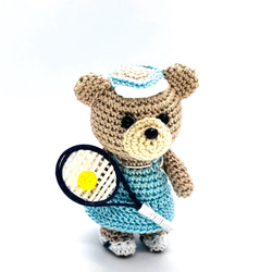 あみぐるみ (旧作品価格)73 nami-shopオリジナルお座りくまちゃん