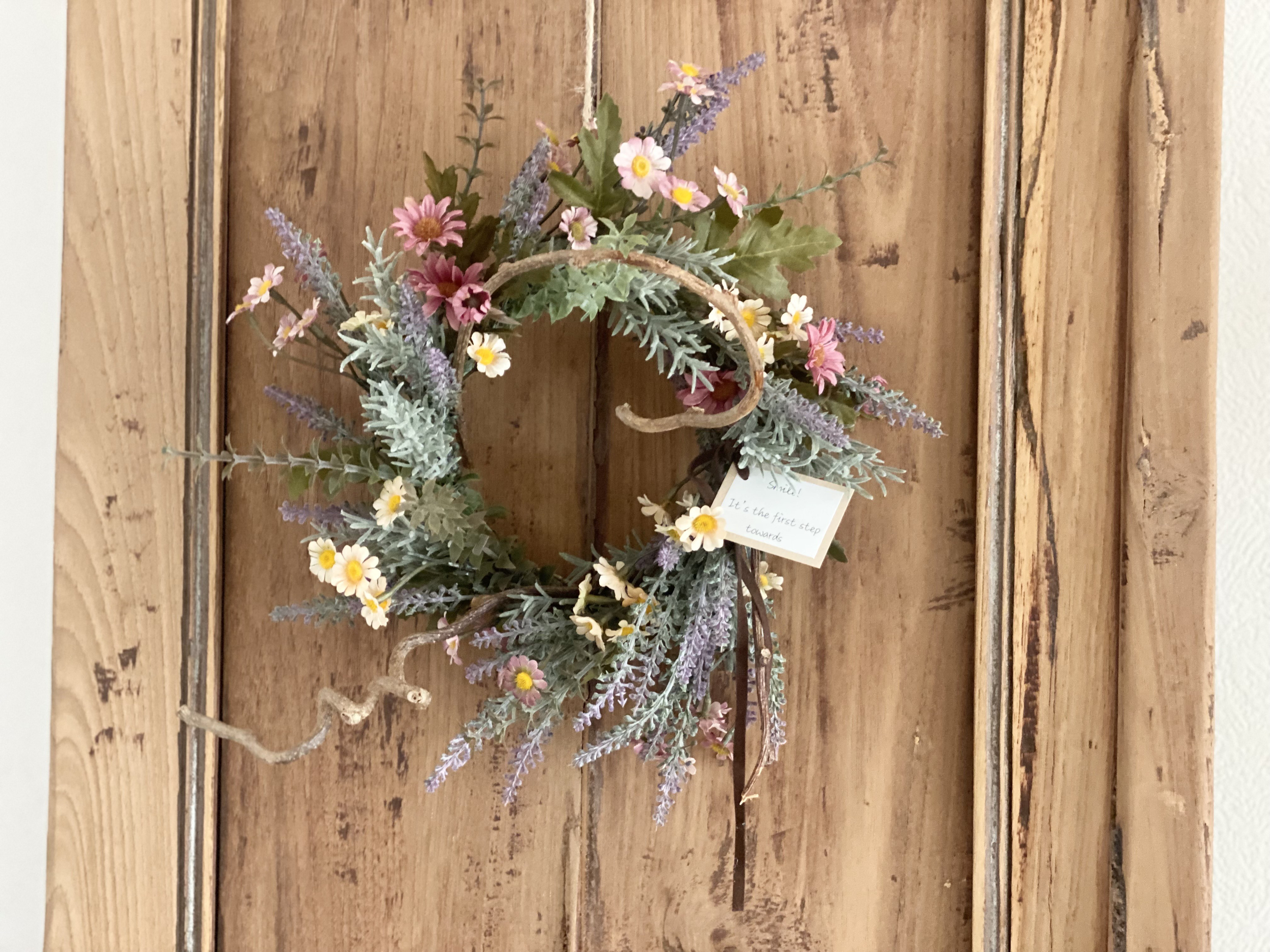 《キット販売・送料込み》自宅でキウイのつたナチュラルリースが簡単に作れるキット