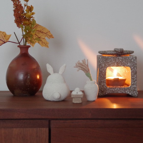 【yuj - süß line】お月見うさぎ　お月見飾り　中秋の名月　十五夜 11枚目の画像