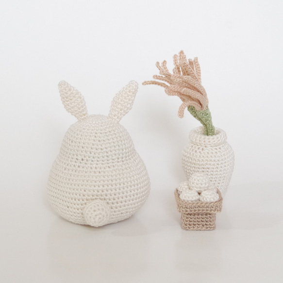 【yuj - süß line】お月見うさぎ　お月見飾り　中秋の名月　十五夜 3枚目の画像