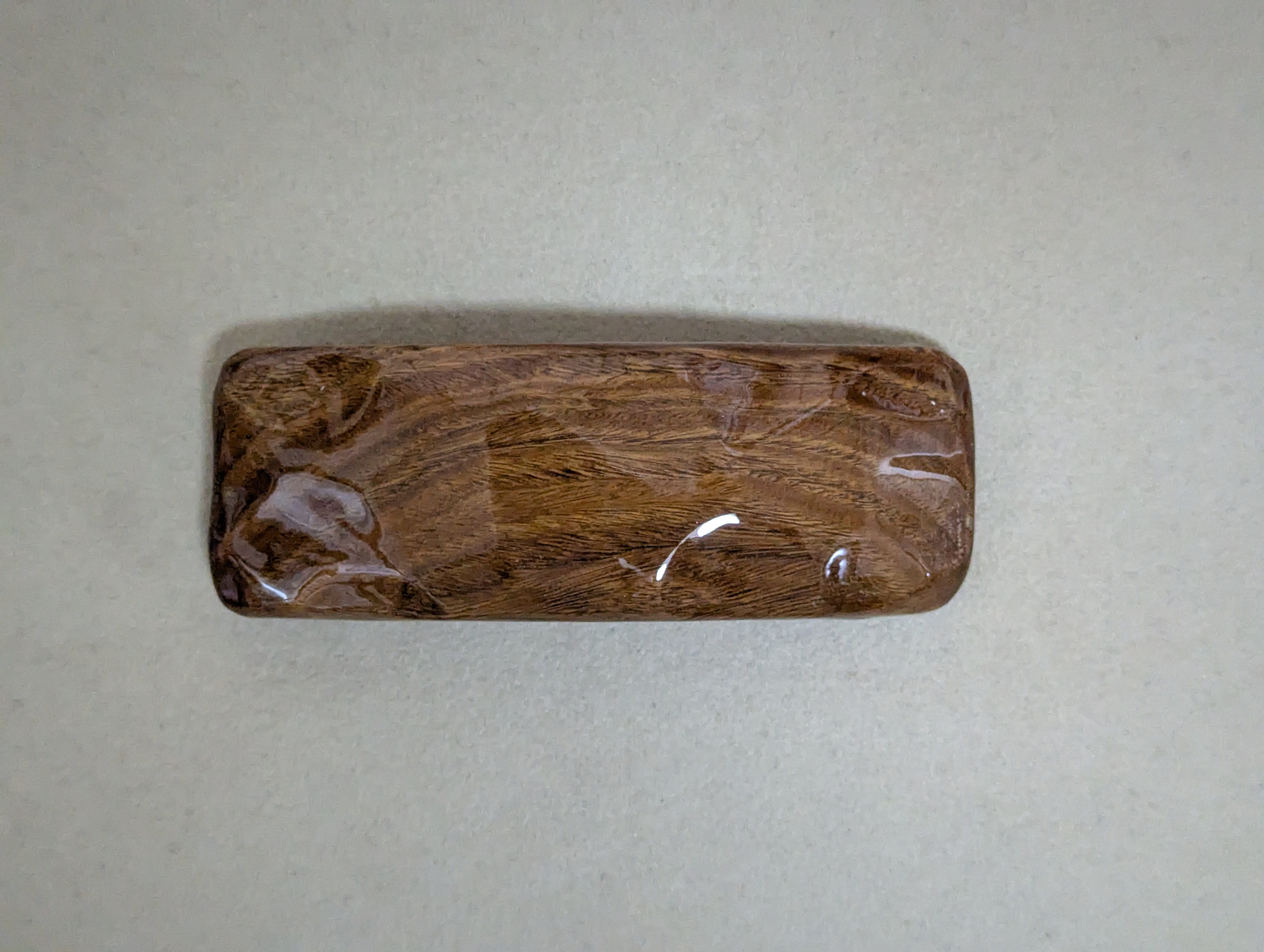 木製　バレッタ