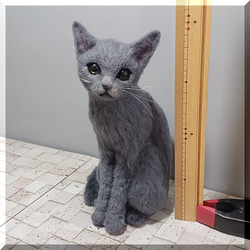 羊毛フェルト　フェネック アートドール フェネック幻獣 羊毛フェルト