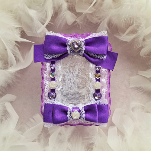 トレカケース 硬質ケースデコ 推し色 推し活グッズ キーホルダー