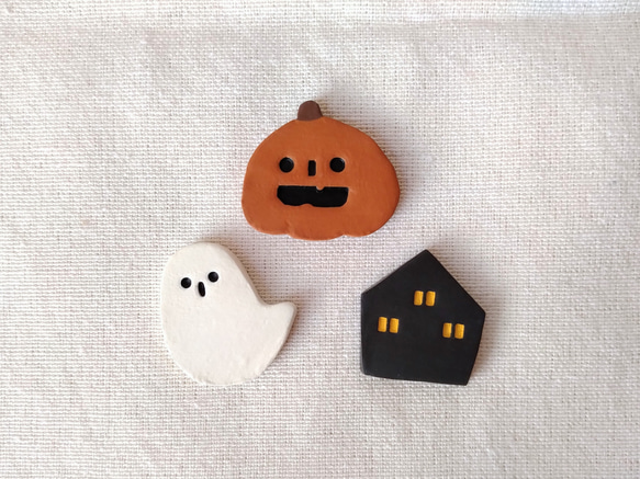 おばけブローチ 4枚目の画像