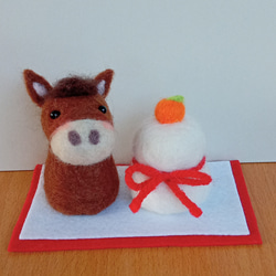 受注制作（獅子舞ちゃん）羊毛フェルト ししまい 羊毛フェルト