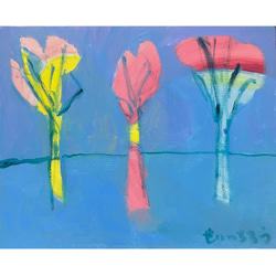 なかがわ寛奈 油彩画 「色彩」 油彩画 | つばき | Taro Otani | Official site