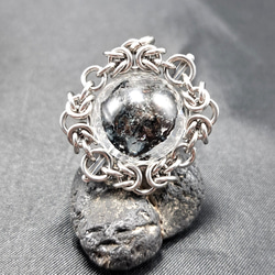 龍穴 黒瑪瑙 （ トレジャー メノウ ） ペンダントトップ