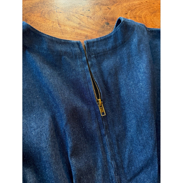 RATA❤️選擇您的尺寸和長度❣️雙向腰帶❣️牛仔長裙❤️寬鬆版型❤️成人少女 第18張的照片